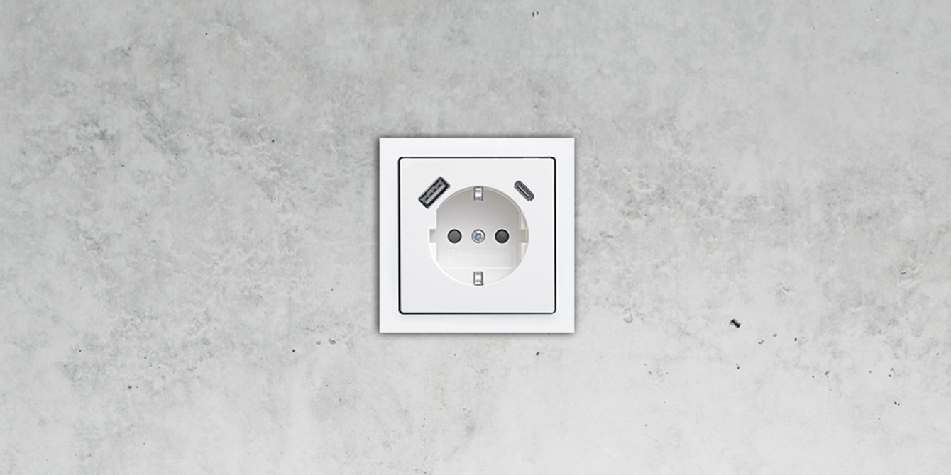 SCHUKO® USB-Steckdose bei Bianga Elektroinstallation in Falkenstein
