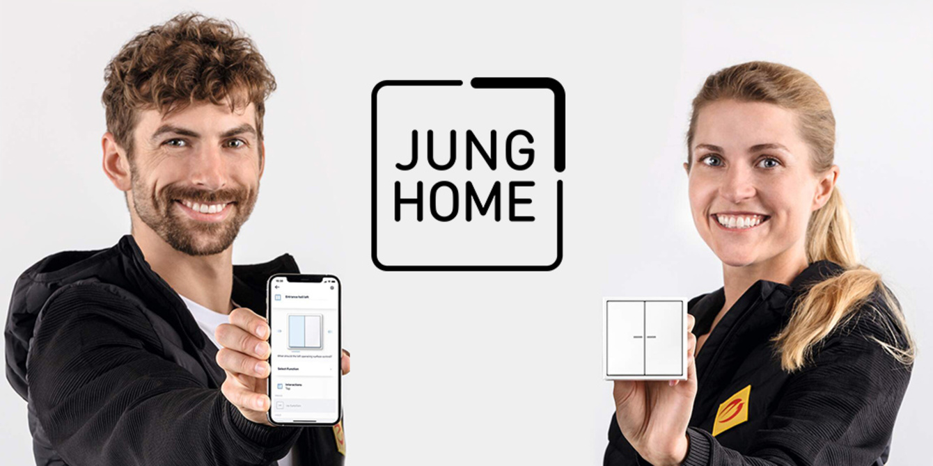JUNG HOME bei Bianga Elektroinstallation in Falkenstein